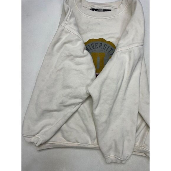 VINTAGE University BUM Equipment 1991 Crewneck Sweatshirt Women Large 90s - Picture 5 of 8